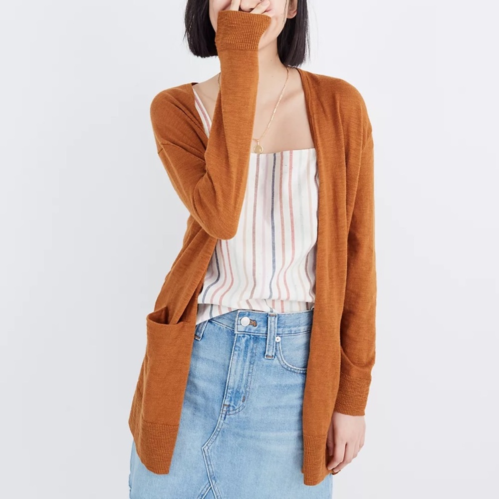 Madewell summer ryder cardigan sweater size xs